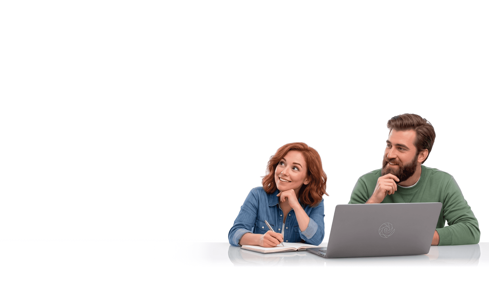 Profesionales trabajando con ESPIRIAL