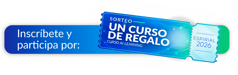 Inscríbete y participa por: Sorteo un curso de regalo